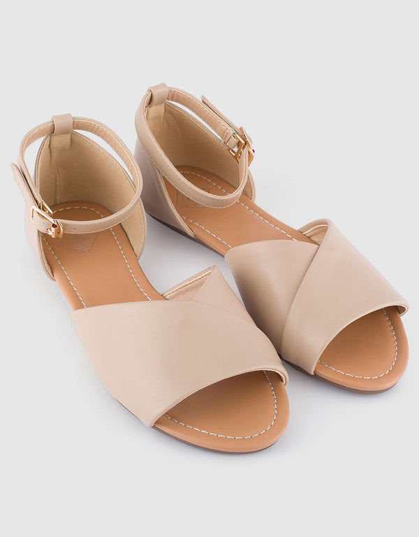 Women's Ankle Open Toe Strap Sandals